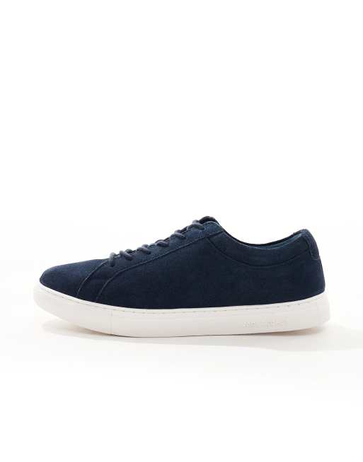 Zapatillas de deporte azul marino de ante Galaxy de Jack & Jones, 2 de 5