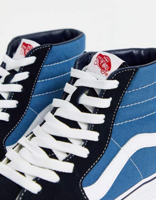Zapatillas de deporte azul marino hi-top Sk8-Hi de Vans, 2 de 4