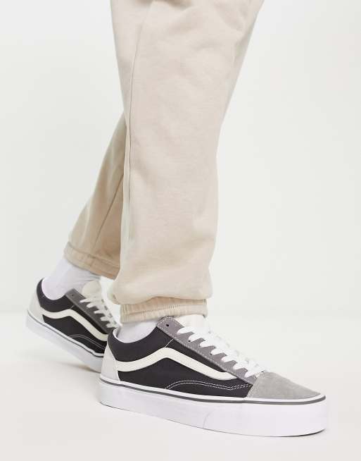 Zapatos vans azul marino gris online