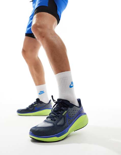 Zapatillas de deporte azul marino y verdes Vomero 17 de Nike Running - view 1