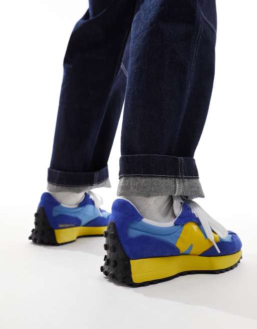 New balance clearance amarillas y azules