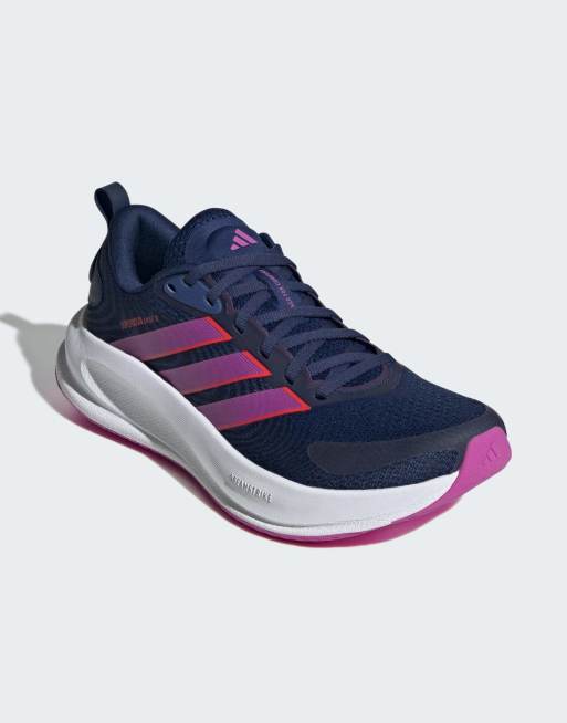 Zapatillas de deporte azul oscuro y moradas para correr Supernova Ease 2 W de adidas Performance