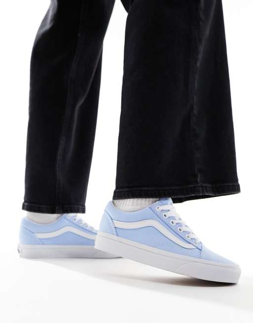 Vans azul online mezclilla