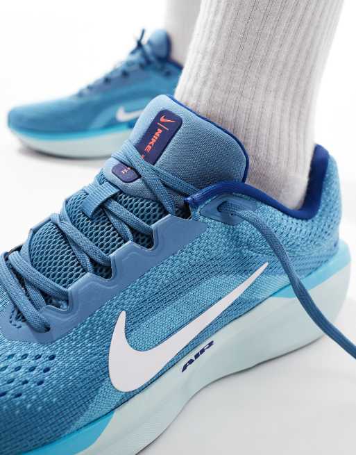 Zapatillas de deporte azules Air Winflo 11 de Nike Running ASOS