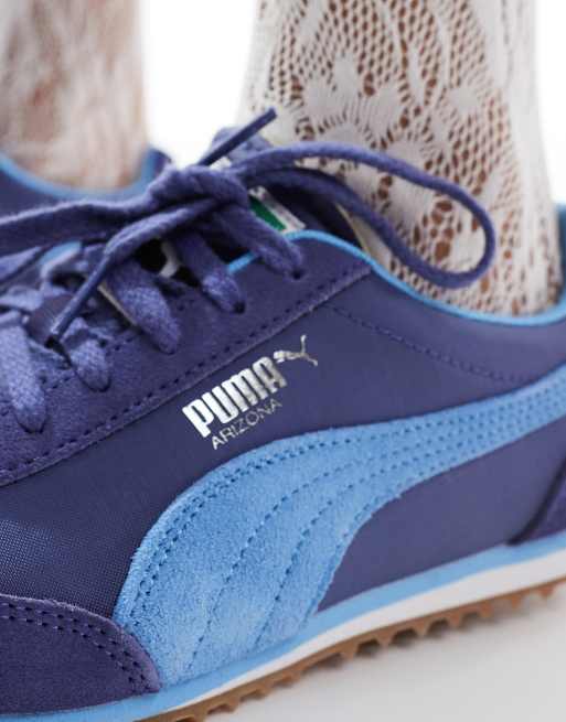 Zapatillas de deporte azules Arizona de PUMA ASOS