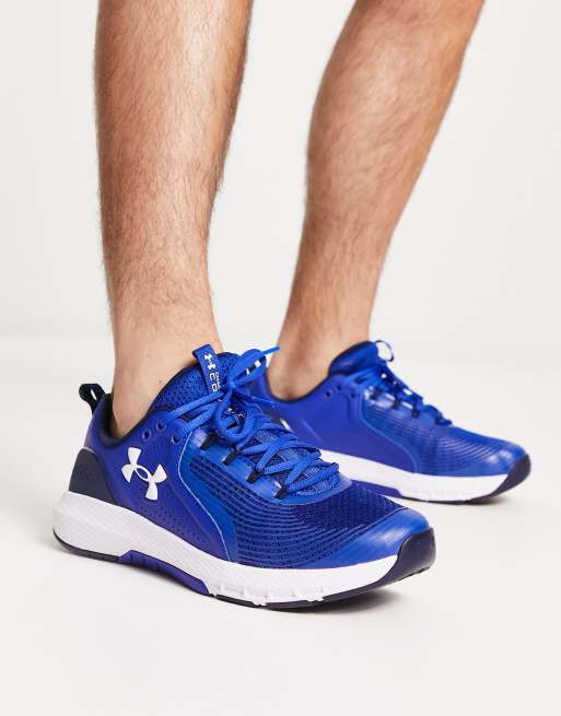 abrazo palo choque Zapatillas de deporte azules Charged Commit 3 de Under Armour Training |  ASOS