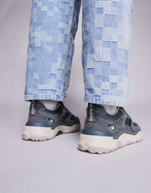 Zapatillas de deporte azules con suela gruesa Serpent de Steve Madden, 3 de 5