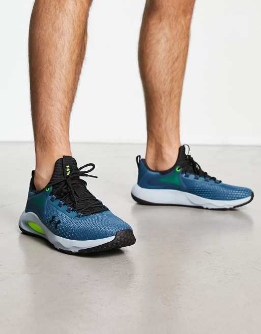 Zapatos under clearance armour azules xs