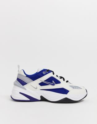 nike m2k tekno blancas y azules