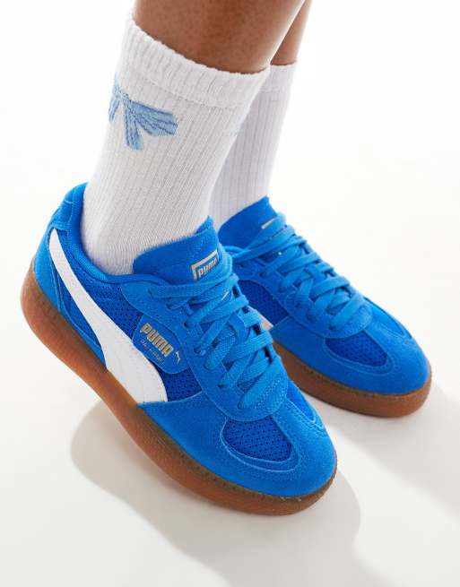 Zapatillas de deporte azules Palermo LaModa Vintage de PUMA, 3 de 5