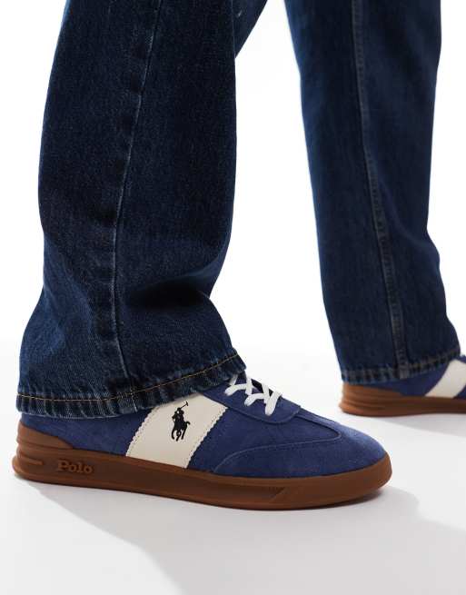 Zapatillas de deporte azules y blancas Heritage Aera de Polo Ralph Lauren 