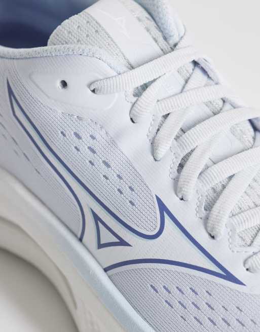 Zapatillas de deporte azules y blancas Wave Inspire 22 de Mizuno, 4 de 5