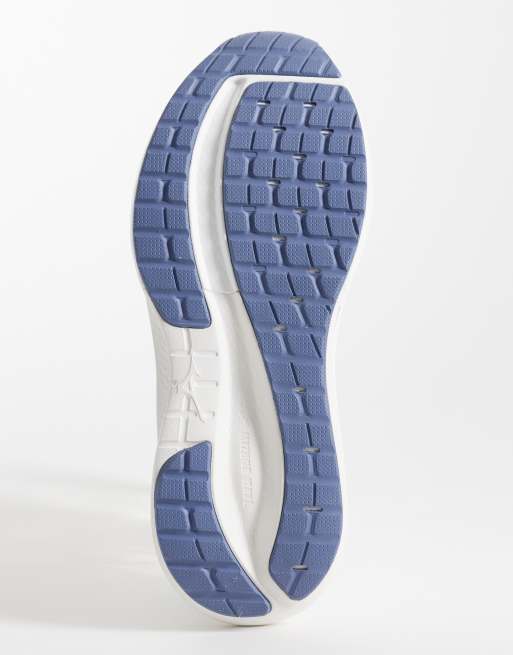 Zapatillas de deporte azules y blancas Wave Inspire 22 de Mizuno, 5 de 5