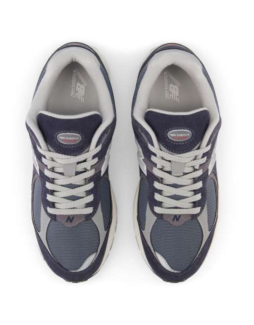 Zapatillas de deporte azules y grises 2002 de New Balance, 4 de 4