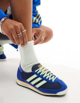 Zapatillas de deporte azules y verdes SL 72 OG de adidas Originals - view 1