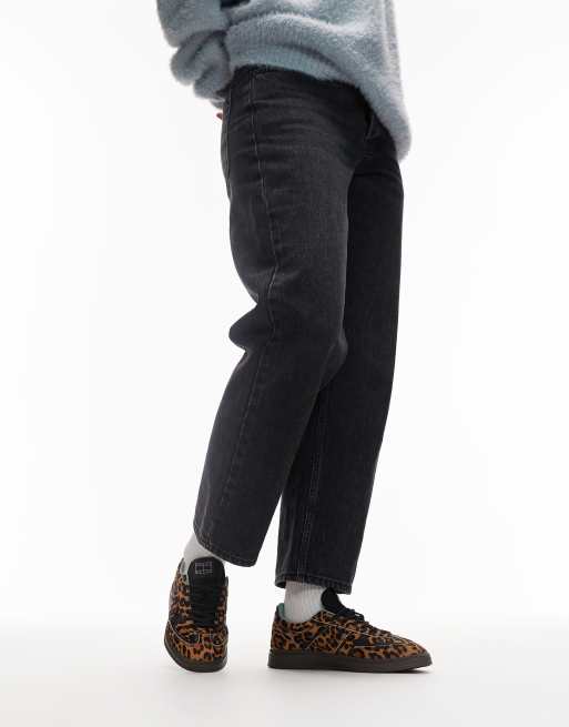 Zapatillas de deporte bajas con estampado de leopardo de ante Greenwich de Tommy Hilfiger , 5 de 5