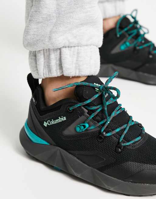 malicioso En Diálogo Zapatillas de deporte bajas negras impermeables para carrera de montaña  Facet 60 de Columbia | ASOS