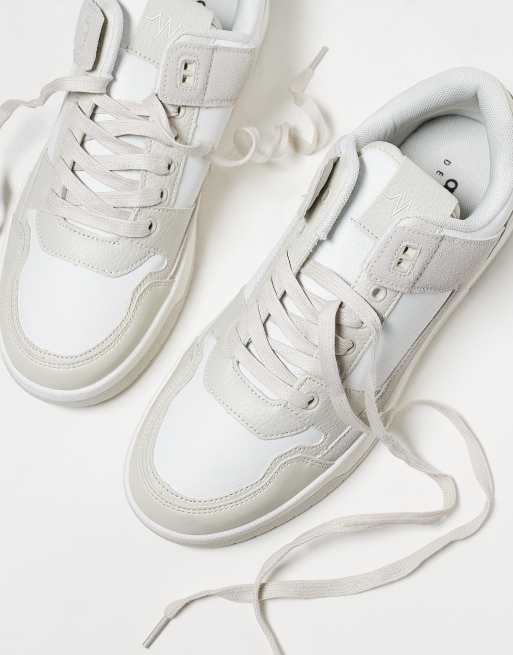 Zapatillas de deporte beis con cordones de ASOS DESIGN , 4 de 5