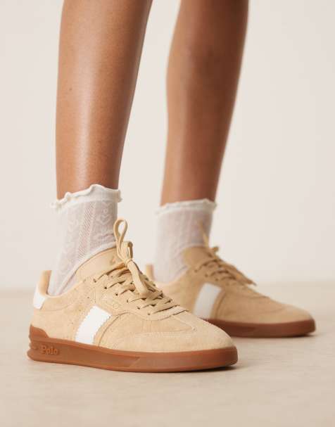 Zapatillas de deporte beis con suela de goma Heritage Aera de Polo Ralph Lauren - view 1