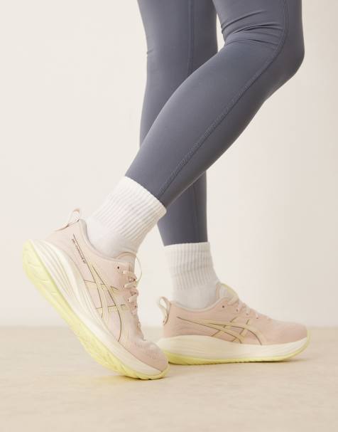 Zapatillas de deporte beis mineral y amarillas para correr Gel-cumulus 27 de Asics - view 1