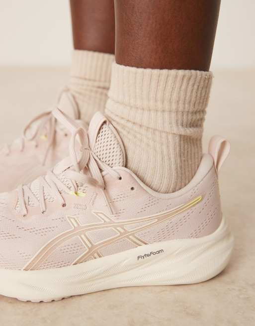 Zapatillas de deporte beis mineral y crema para correr Gel-Pulse 16 de Asics, 3 de 5