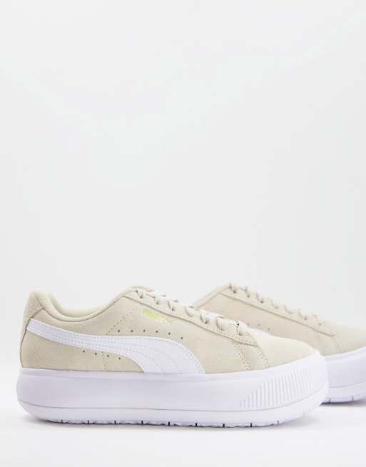 Zapatillas de deporte beis Suede Mayu de PUMA