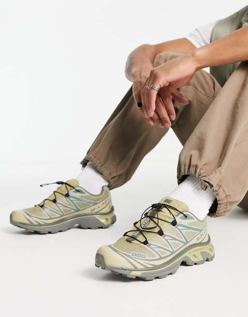 Zapatillas de deporte beis unisex XT-6 Mindful de Salomon 