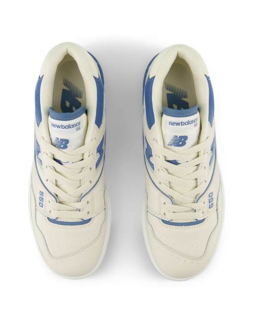 Zapatillas de deporte beis y azules 550 de New Balance, 3 de 4