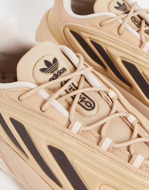 Zapatillas de deporte beis y marrones Ozelia de adidas Originals