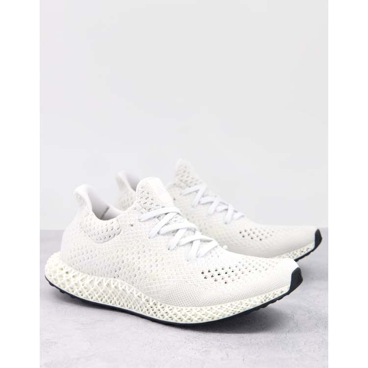 Zapatillas de deporte blancas 4D Futurecraft de adidas Running ASOS