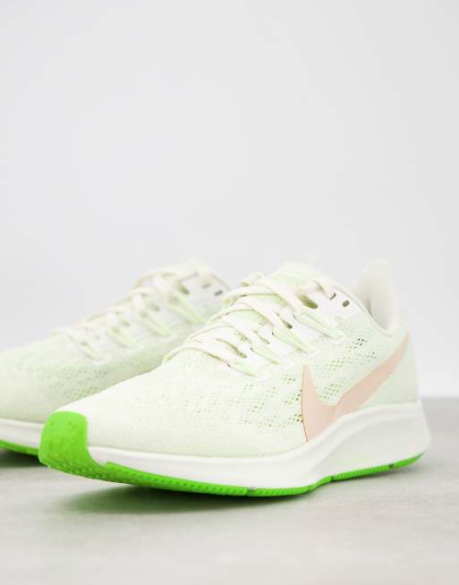 Zapatillas de deporte blancas Air Zoom Pegasus 36 de Nike