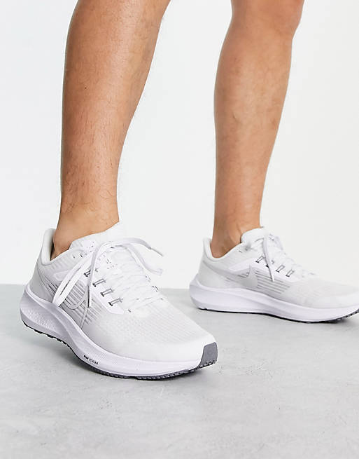 hogar domesticar amplio Zapatillas de deporte blancas Air Zoom Pegasus 39 de Nike Running | ASOS
