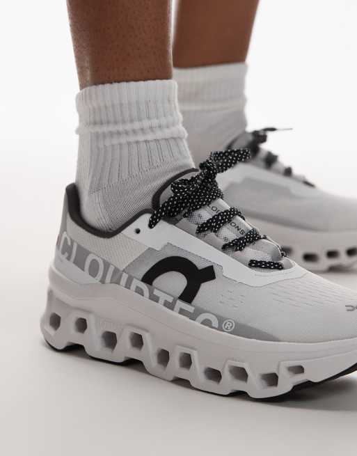 ON Cloudmonster Zapatilla Running Hombre Blanco On