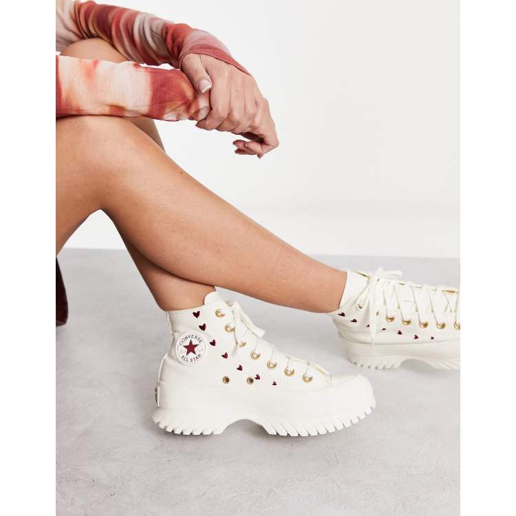 Converse lugged blancas clearance