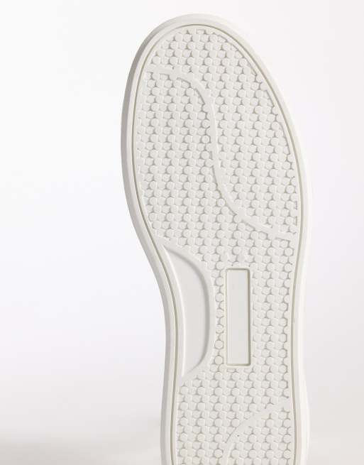 Zapatillas de deporte blancas con cordones de punto de ASOS DESIGN, 4 de 5