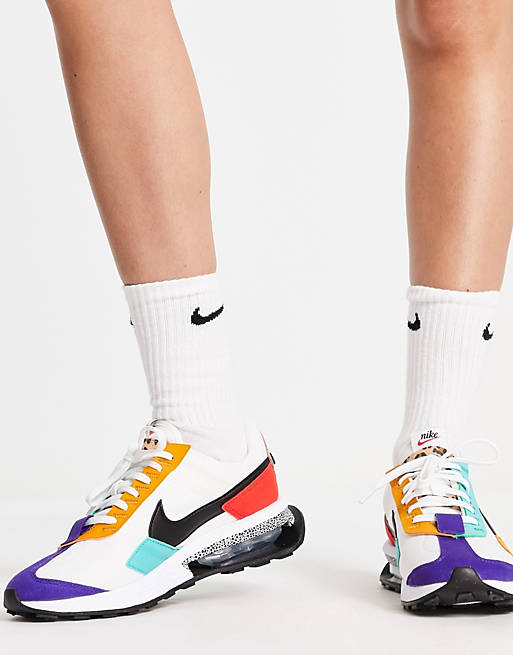 donante Planificado teoría Zapatillas de deporte blancas con detalles en tonos luminosos Air Max  Pre-Day SE de Nike | ASOS