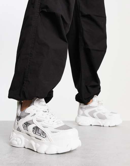 Zapatillas de deporte blancas Cloud Grid de Buffalo | ASOS