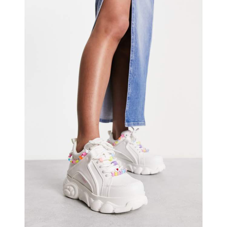 Buffalo plataforma blancas hotsell