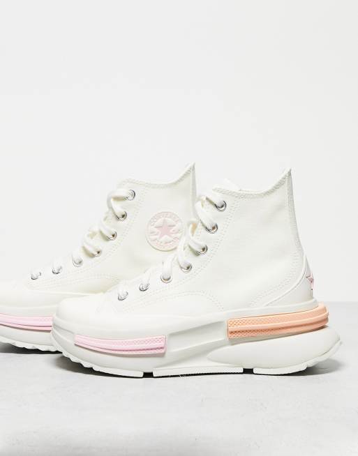 Zapatillas de blancas con plataforma chicle Run Legacy CX de Converse | ASOS