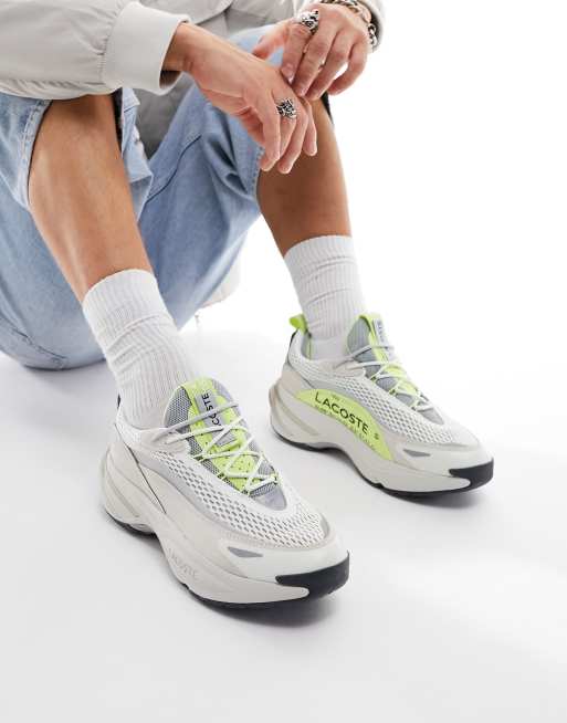 Zapatillas de deporte blancas con suela gruesa Audyssor Lite de Lacoste