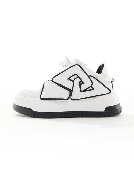 Zapatillas de deporte blancas con suela gruesa de ASOS DESIGN, 2 de 5