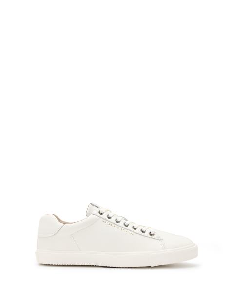 Zapatillas de deporte blancas de caña baja de cuero Brody de AllSaints - view 1