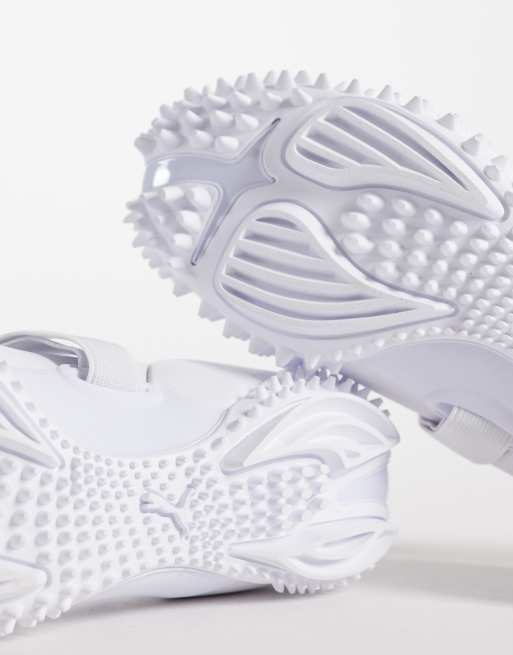 Zapatillas de deporte blancas de cuero Mostro Fey de PUMA, 5 de 5
