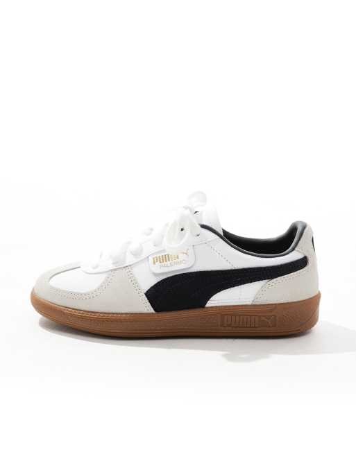 Zapatillas de deporte blancas de cuero Palermo de PUMA, 2 de 5