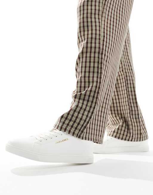 Zapatillas de deporte blancas de cuero sintético de Jack & Jones , 5 de 5