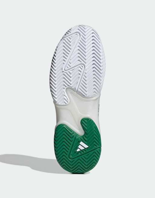 Zapatillas de deporte blancas de tenis de cuero Barricade 13 de adidas Performance, 2 de 4