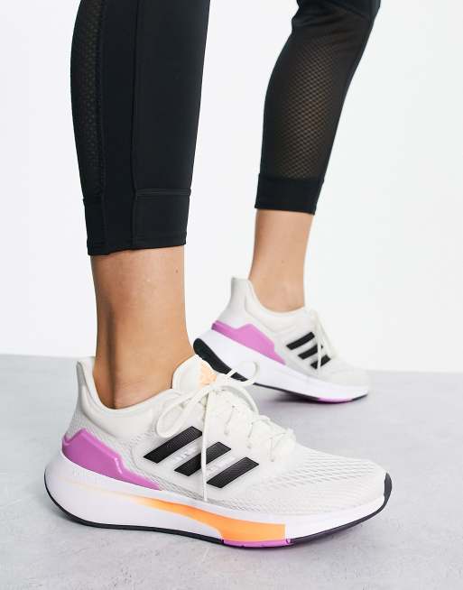 Zapatillas de deporte blancas EQ21 de adidas Running