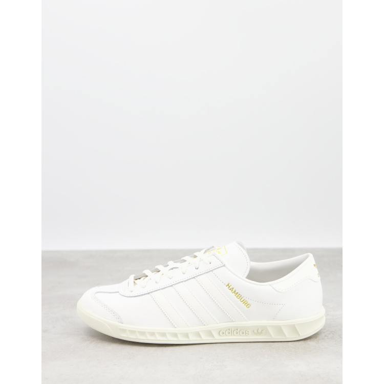 Zapatillas de deporte blancas Hamburg de adidas | ASOS