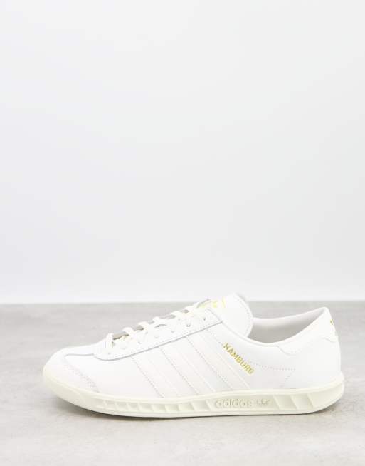 Zapatillas de deporte blancas Hamburg de adidas | ASOS