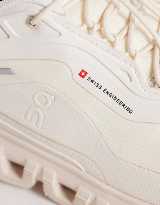 Zapatillas de deporte blancas impermeables Cloud 6 Geo de ON  , 2 de 5